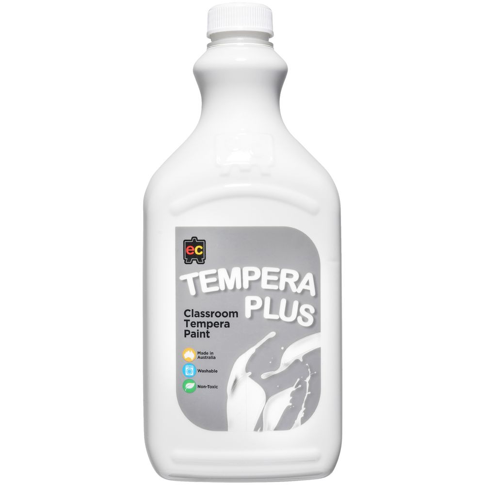 Tempera Plus Paint 2Lt White